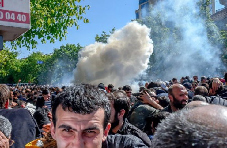 Протесты в Ереване: полиция задержала 29 человек