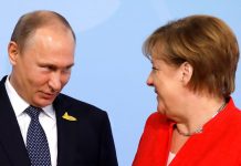 Путин и Меркель встретятся 18 августа