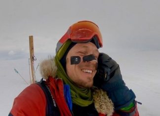Американец в одиночку пересек Антарктиду