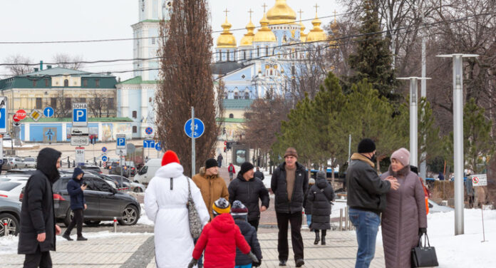 Daily Life In Kiev As Tension Between Russia And The West Stays High